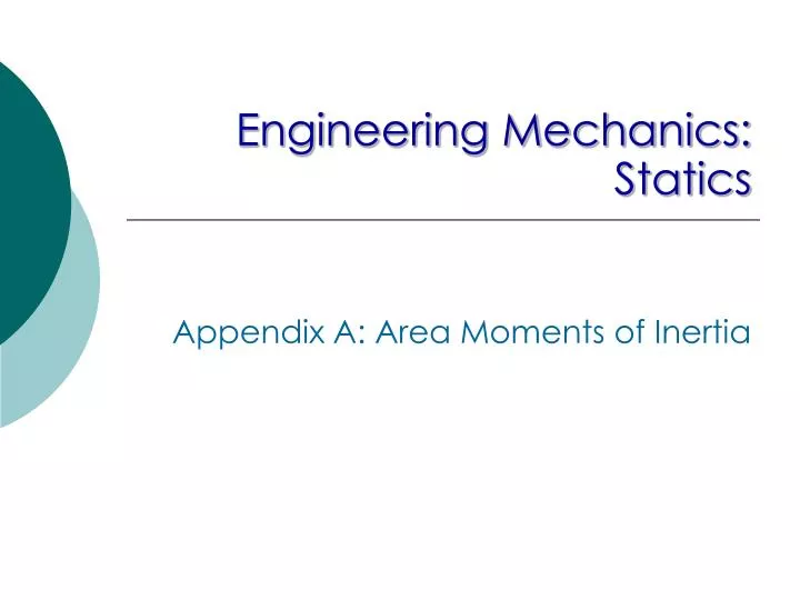 engineering mechanics statics
