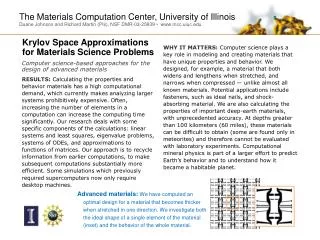 Computer science-based approaches for the design of advanced materials