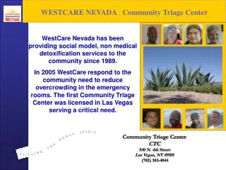 WESTCARE NEVADA Community Triage Center