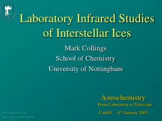 Laboratory Infrared Studies of Interstellar Ices