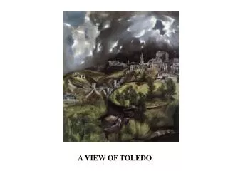 A VIEW OF TOLEDO