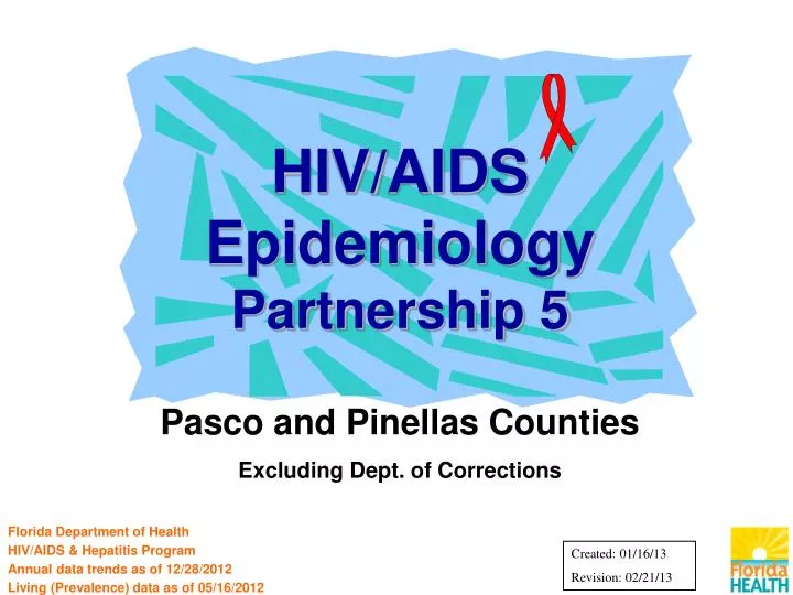 hiv aids epidemiology partnership 5