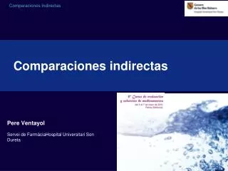 comparaciones indirectas