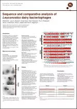 Sequence and comparative analysis of Leuconostoc dairy bacteriophages - slide 1