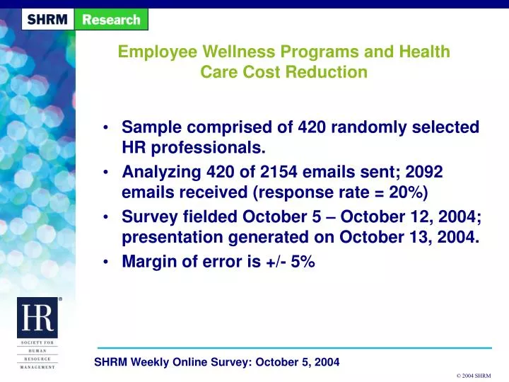 employee wellness programs and health care cost reduction