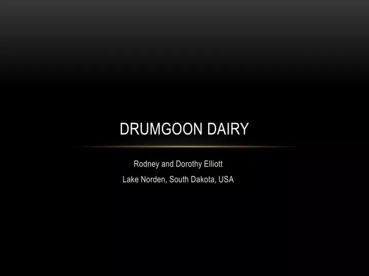 drumgoon dairy