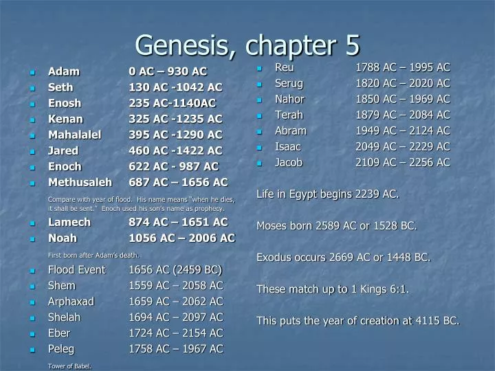 genesis chapter 5