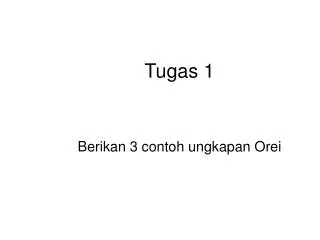 tugas 1