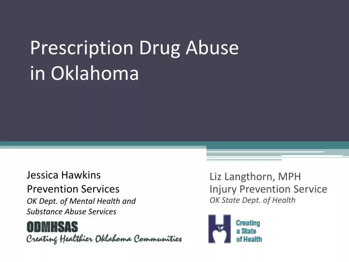 prescription drug abuse in oklahoma