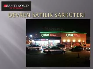 devren satilik ark ter