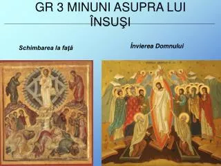 gr 3 minuni asupra lui nsu i