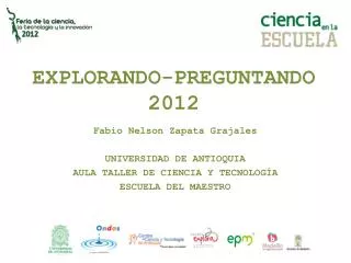 explorando preguntando 2012