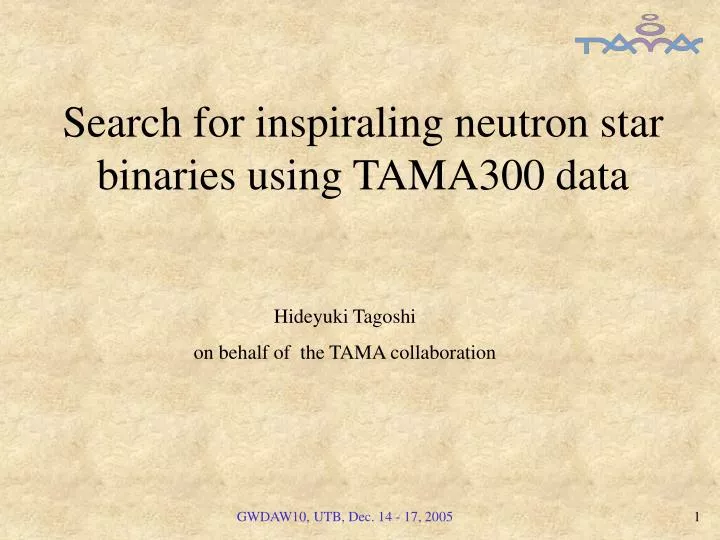 search for inspiraling neutron star binaries using tama300 data