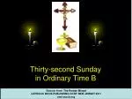 Thirty-second Sunday in Ordinary Time B - slide 1