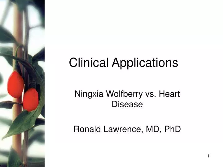 clinical applications