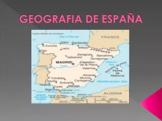 geografia de espa a