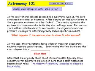 Astronomy 101