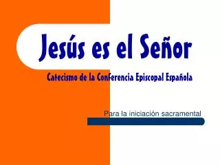 jes s es el se or