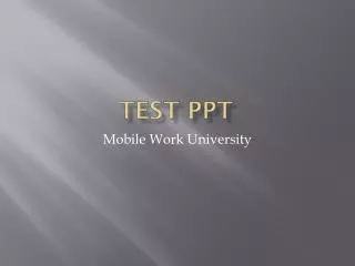 test ppt