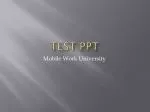 Mobile University Guide - Lorem Ipsum Dolor Sit Amet Consectetuer - slide 1