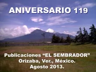 aniversario 119