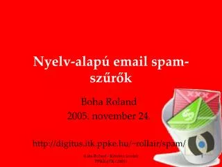 nyelv alap email spam sz r k