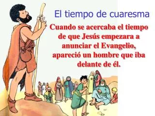 el tiempo de cuaresma