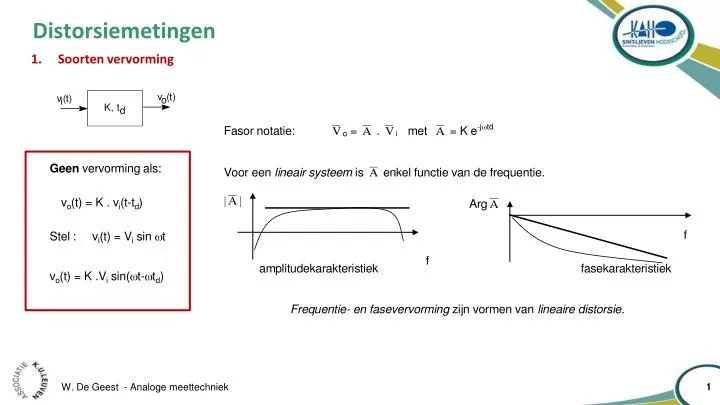 distorsiemetingen