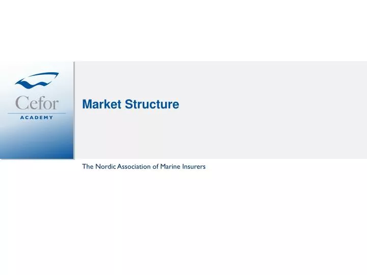 market structure