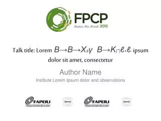talk title lorem b b x s b k ipsum dolor sit amet consectetur