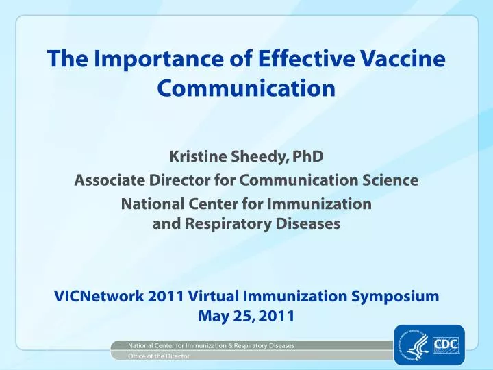 the importance of effective vaccine communication