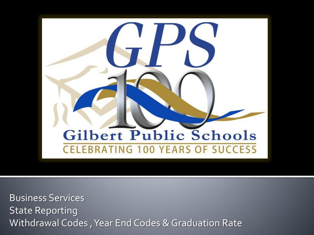 PPT - Business Services State Reporting Withdrawal Codes , Year End ...
