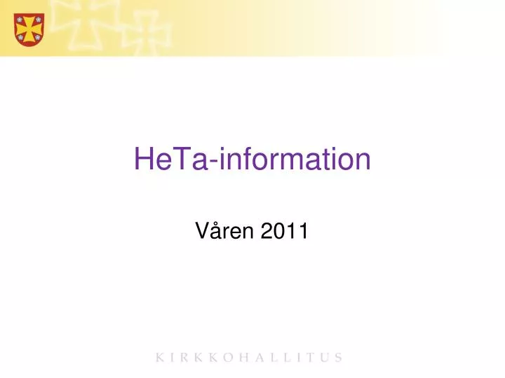 heta information