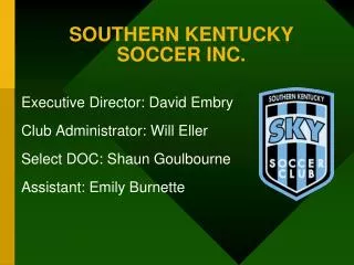 SOUTHERN KENTUCKY SOCCER INC.