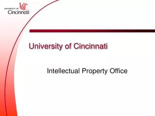 university of cincinnati