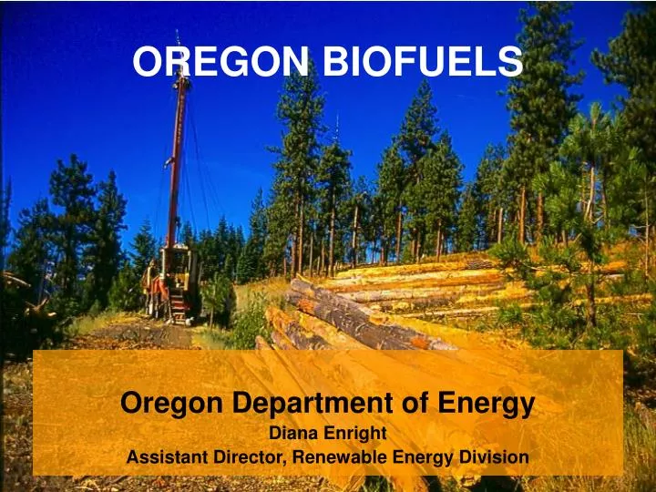 oregon biofuels