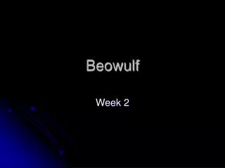 Beowulf