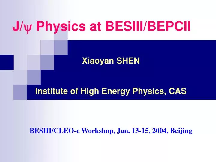 j physics at besiii bepcii