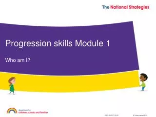 Progression skills Module 1