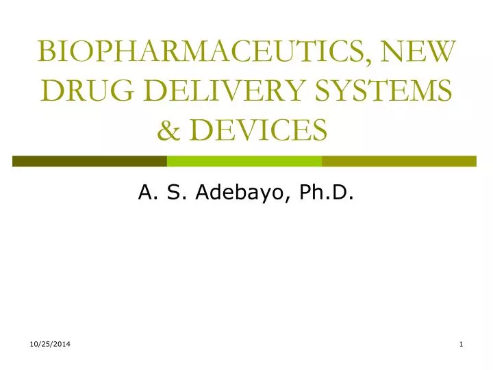 biopharmaceutics new drug delivery systems devices