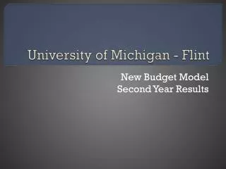 University of Michigan - Flint