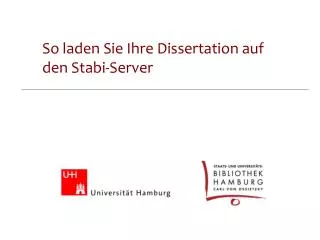 online dissertationen