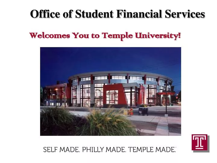 office of student financial services