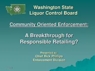 Washington State Liquor Control Board