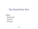 The World Wide Web - slide 1