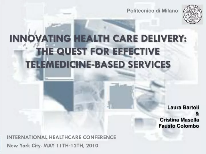innovating health care delivery the quest for effective telemedicine based services