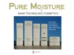NANO TECHNOLOGY COSMETICS - slide 1