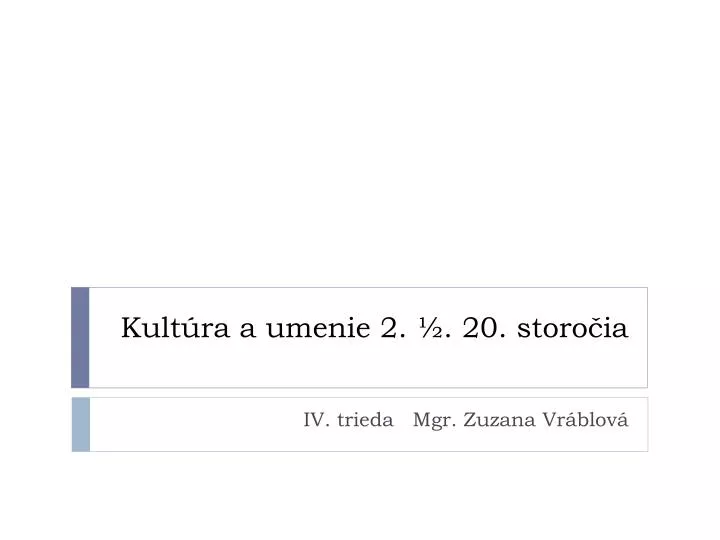 kult ra a umenie 2 20 storo ia