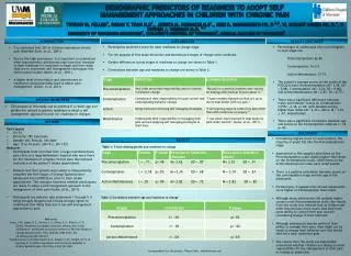 Table 2: Correlation between age and readiness to change