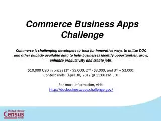 Commerce Business Apps Challenge